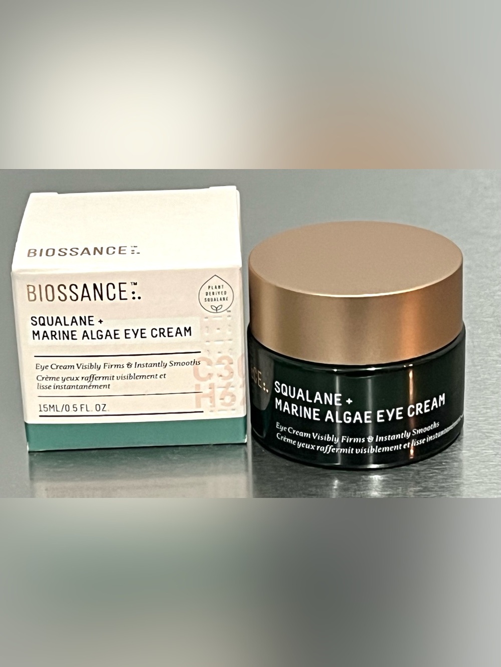 Biossance Squalane Marine Algae Eye Cream full size